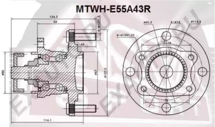 MTWH-E55A43R
