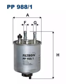 PP9881 FILTRON Топливный фильтр – фото