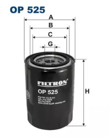 Масляный фильтр OP525 FILTRON – фото