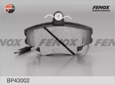 BP43002 FENOX Комплект тормозных колодок, дисковый тормоз – фото